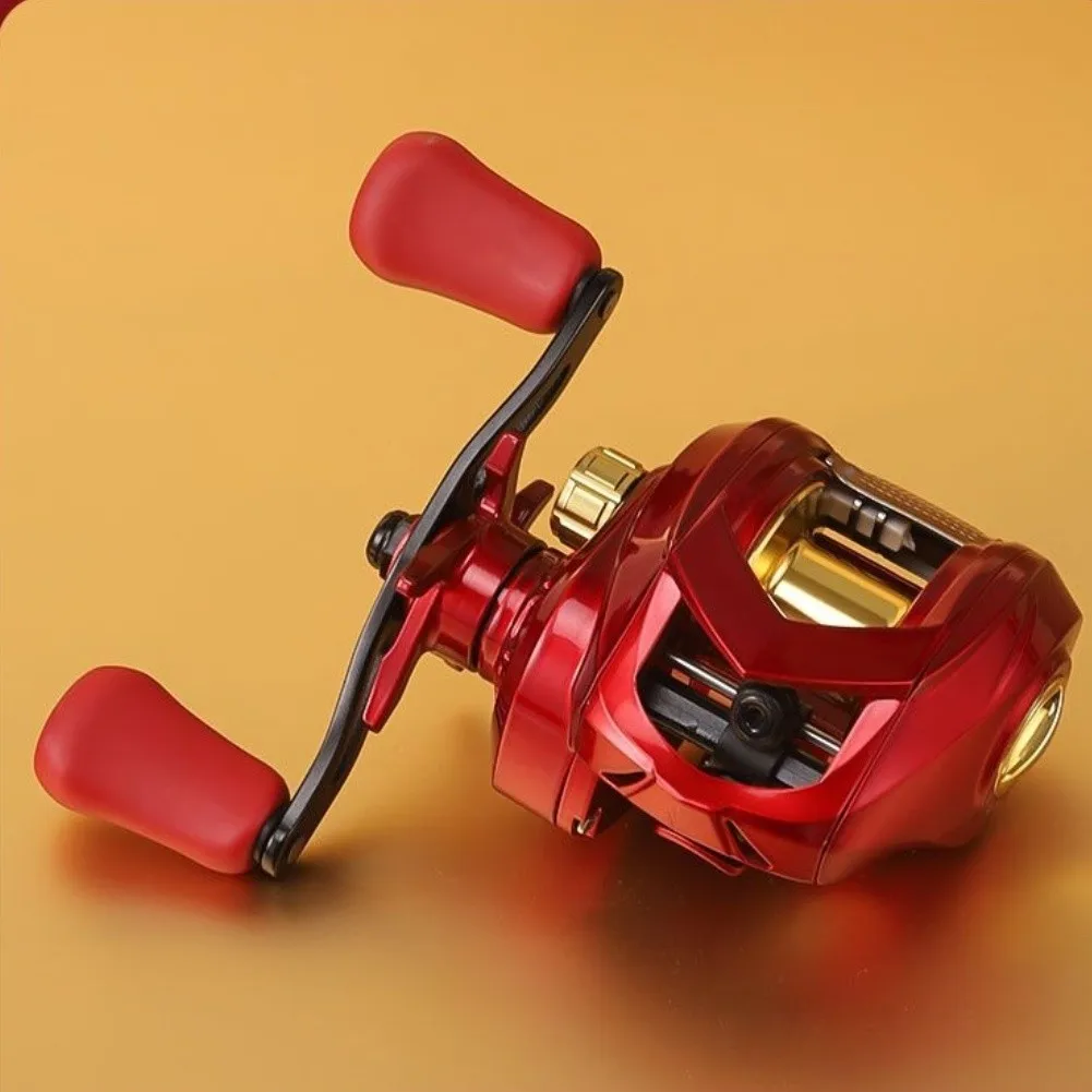 Magnetic Braking Baitcasting Reel Sea And Freshwater Use Far Casting Design Thickened Handle Knob Sea Fishing for bass Fishing