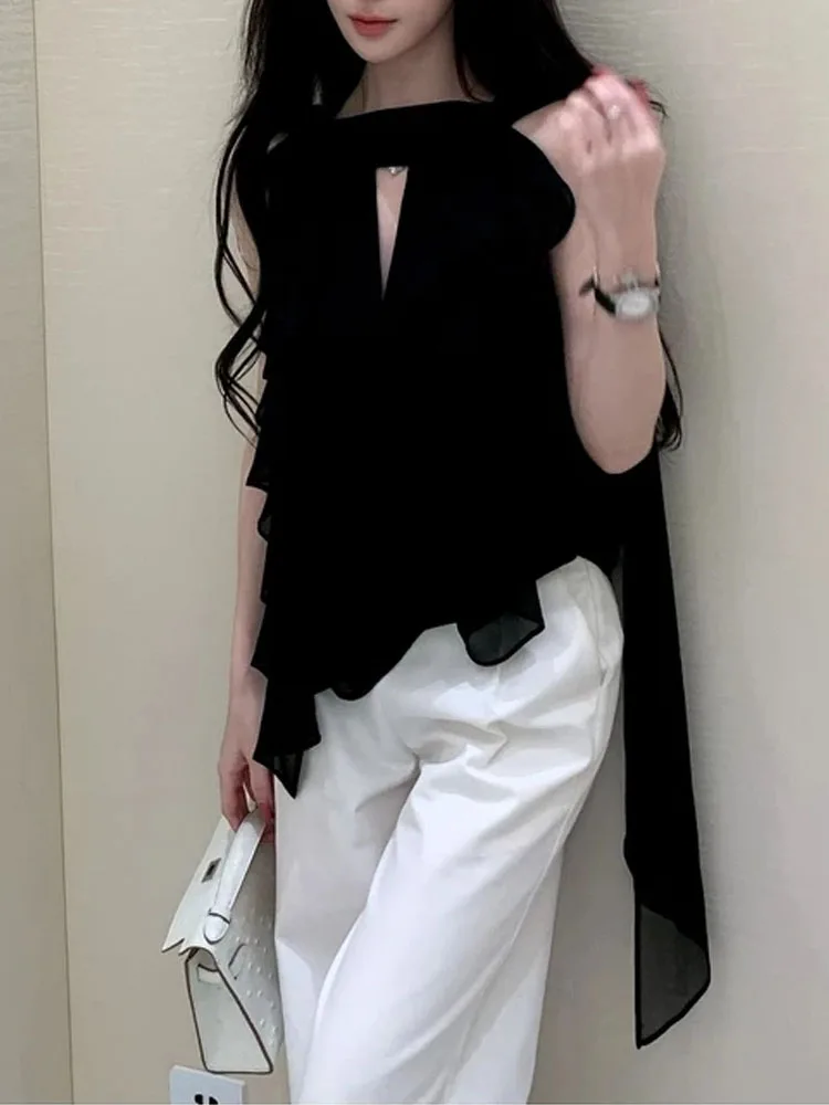 

Casual Fashionable Women's Two-Piece Set Summer New Design Versatile Top Short Pants Comfortable Breathable Sweat-absorbent