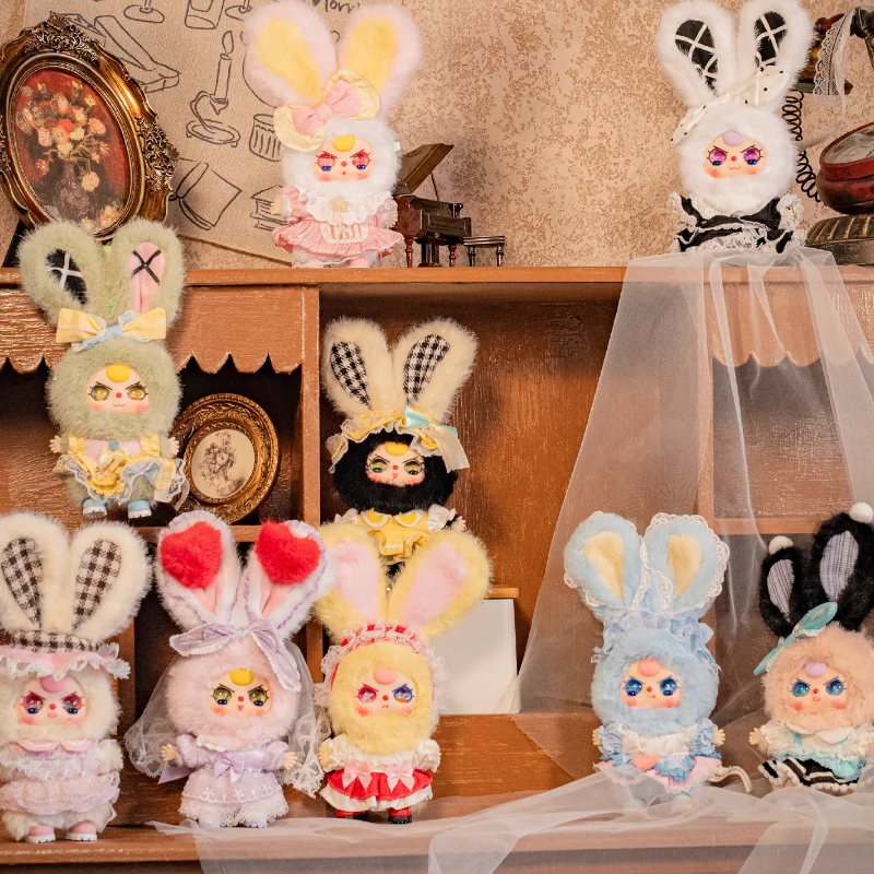 طفل ثلاثة 100% لوليتا حلم سلسلة الفينيل أفخم صندوق أعمى لطيف دمية المفاتيح الديكور حقيبة قلادة صندوق غامض لعبة ممتعة الهدايا