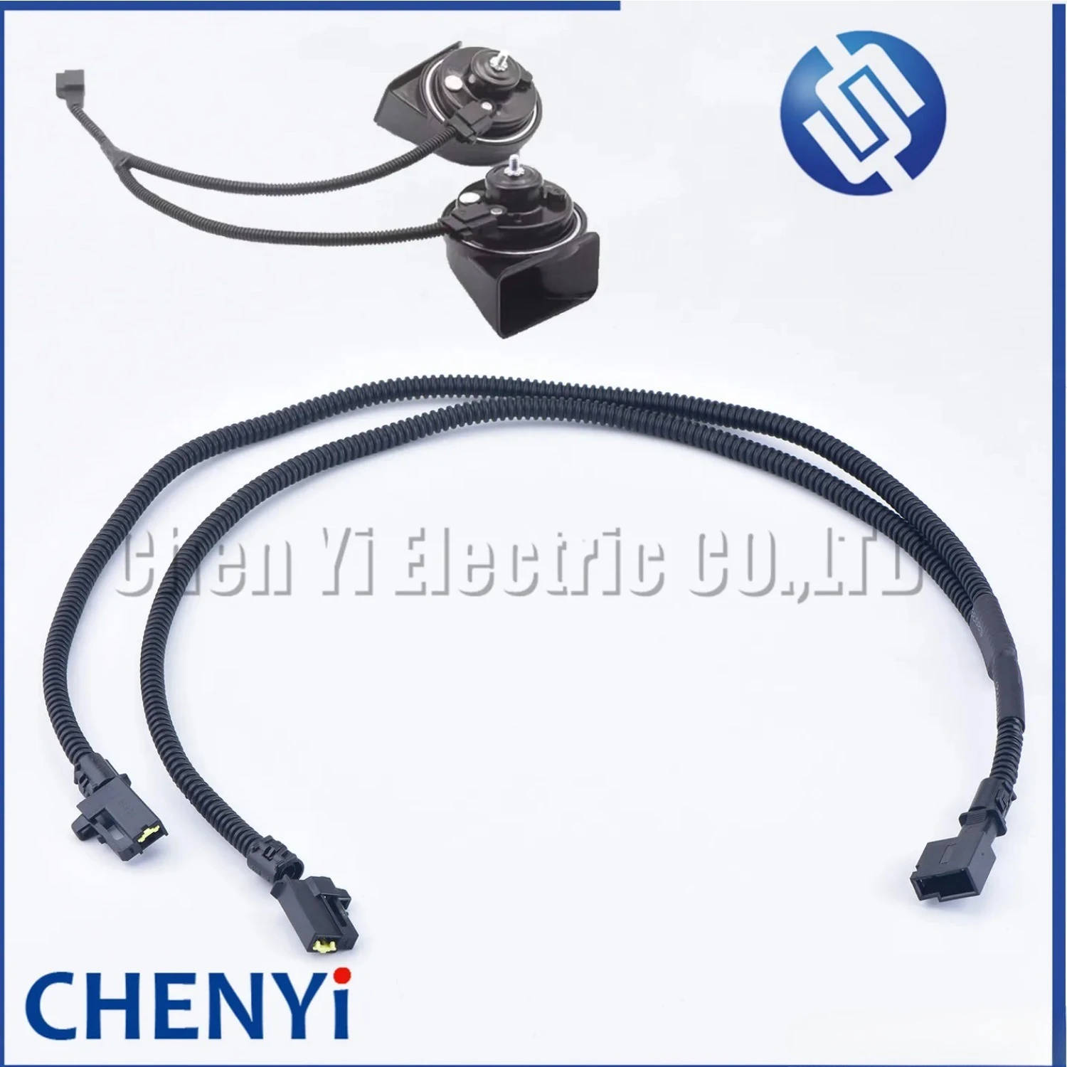 Para toyota vios yaris camry highlander corolla cabo de chifre de tom alto e baixo caracol chifre plug uma a dois modificação do chicote de fios