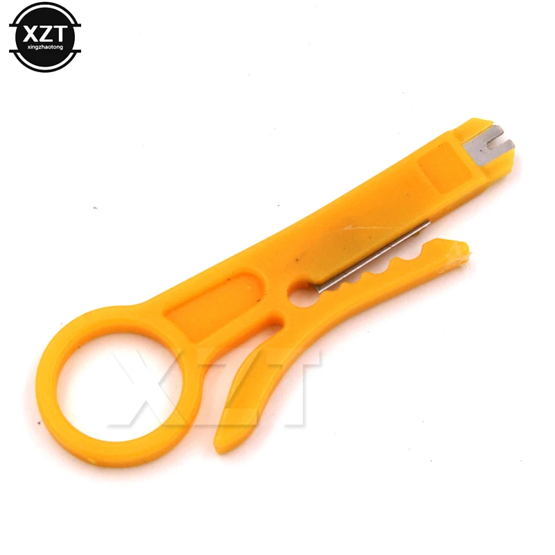 Mini Pocket Portable Wire Stripper Knife Crimper Pliers Crimping Tool Cable Stripping Wire Cutter Crimpatrice Tool Parts Newest