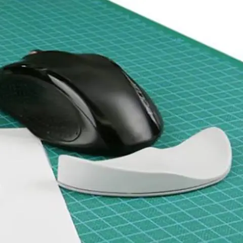 1PCS Ergonomic Mouse Pad Wrist Pad Silicon Gel Non-slip Streamline Wrist Rest Support Mat Computer Mousepad for Office Gaming PC