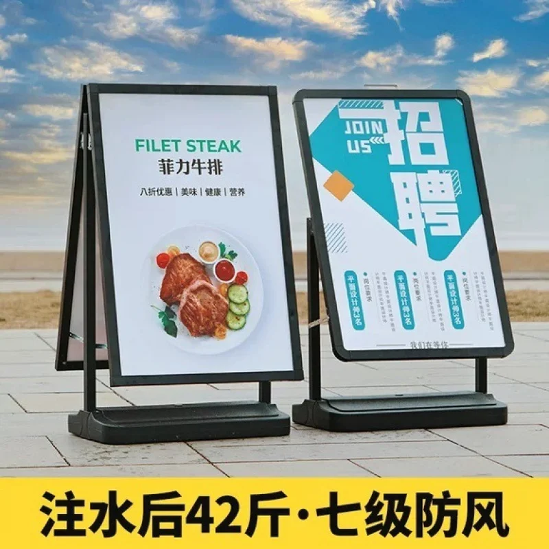 Custom Windproof Advertising Board Outdoor KT Board Injection Poster Display Stand Outdoor Windproof Display Board KT Boar
