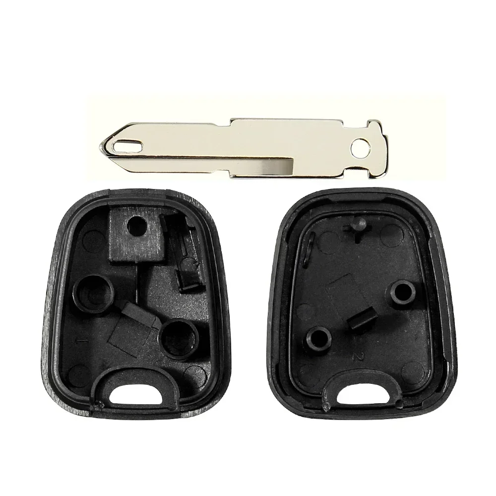 Dandkey 1PCS Transponder Car Key Shell For Peugeot 106 107 307 207 306 406 For Citroen C2 C3 C4 SX9 NE73 VA2 HCA NE78 Blade