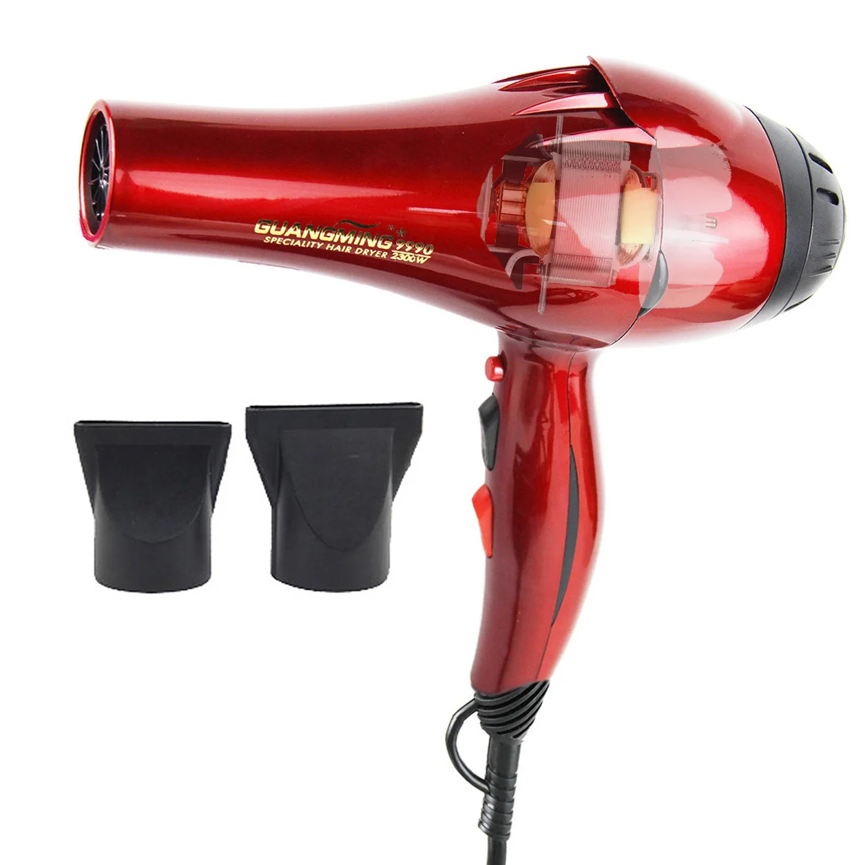 

Big AC Motor Real 2300W Professional Powerful Hair Dryer Fast Heating Hot And Cold Adjustment Air Blow Dryer For Hair Salon Use