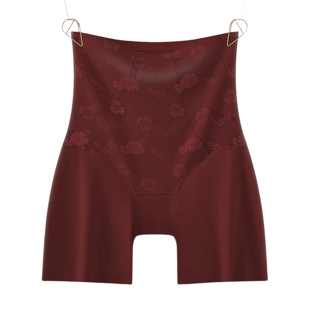 

High Waist Postpartum Body Shaper Flowers Large Size Seamless Underpants Belly Contracting Shapewear Tummy Control Underwear