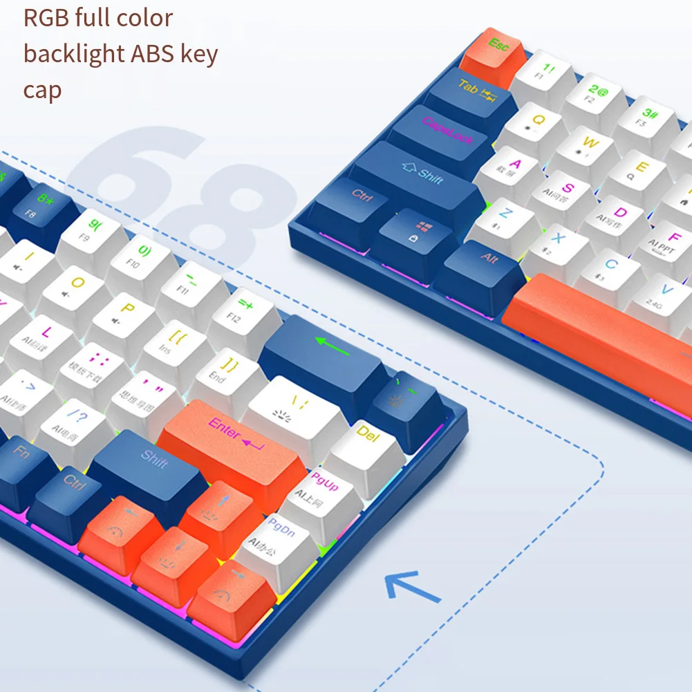 For Deepseek Smart AI Mechanical Keyboard Wireless, Versatile & Perfect Computer Cables & Connecting Accessories