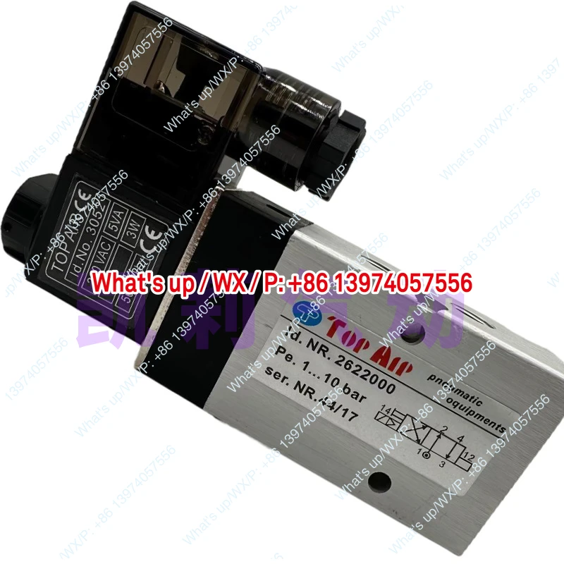 TOP AIR Pneumatic Solenoid Valve 2622000 2622020 AC220V DC24V 110V Electronically Controlled Reverse Valve