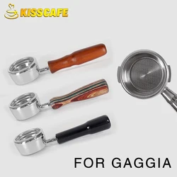Coffee Bottomless Portafilter 58MM For Gaggia Classic Replacement Filter Basket Espresso Maker Cafe Accessories Barista Tools