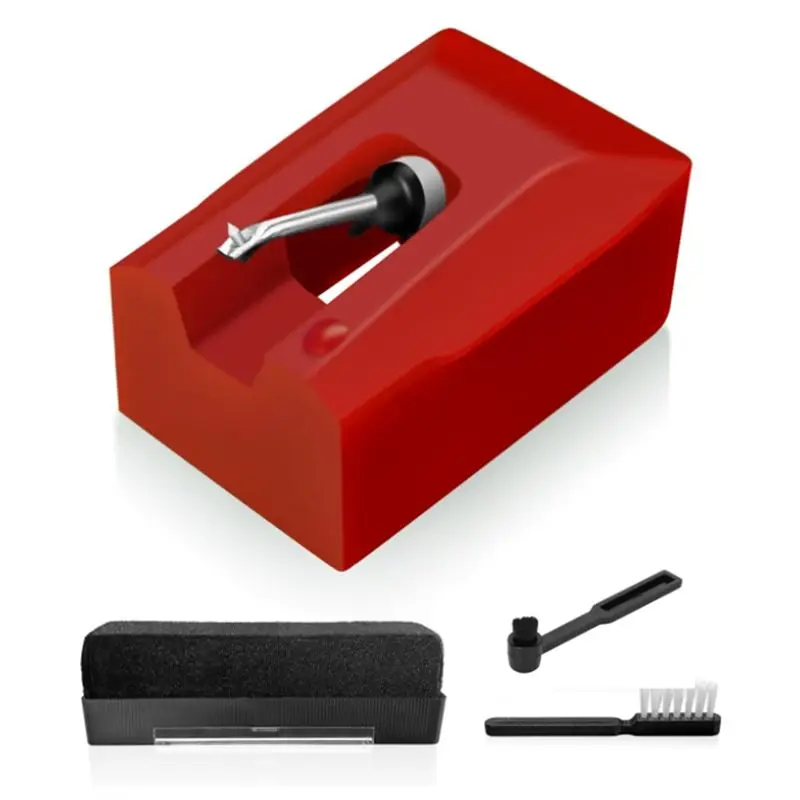 Agulha de Substituição ABLG ATN95E para Toca-Discos Audio-Technica AT-LP120-USB AT93 AT95, Agulhas de Diamante para Toca-Discos de Fácil Instalação