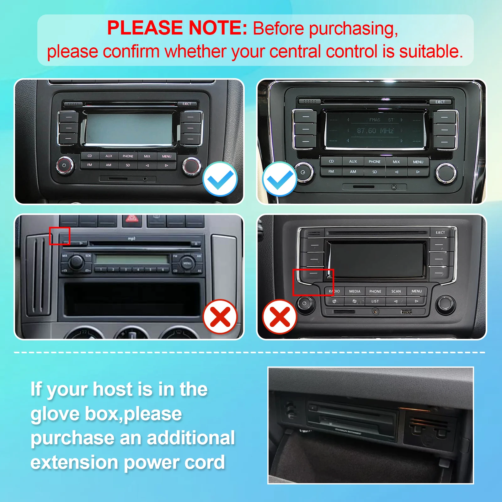 ISUDAR 8' Android Radio Car Multimedia Player For VW Passat Golf MK5 MK6 Jetta Polo Touran Seat Sharan CarPlay Android Auto 2DIN