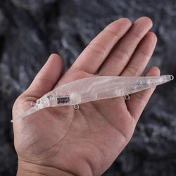 Señuelo pececillo sin pintar Dr.Holife flotante para DIY