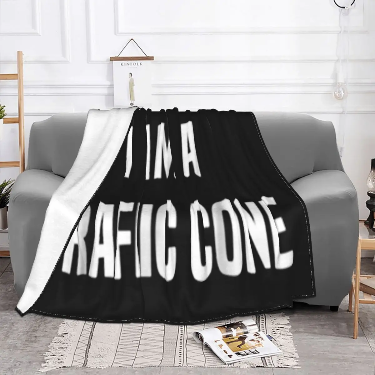 Traffic Cone Costume T Easy Simple Halloween Costumes Interested Halloween Present Creative Throw Blanket