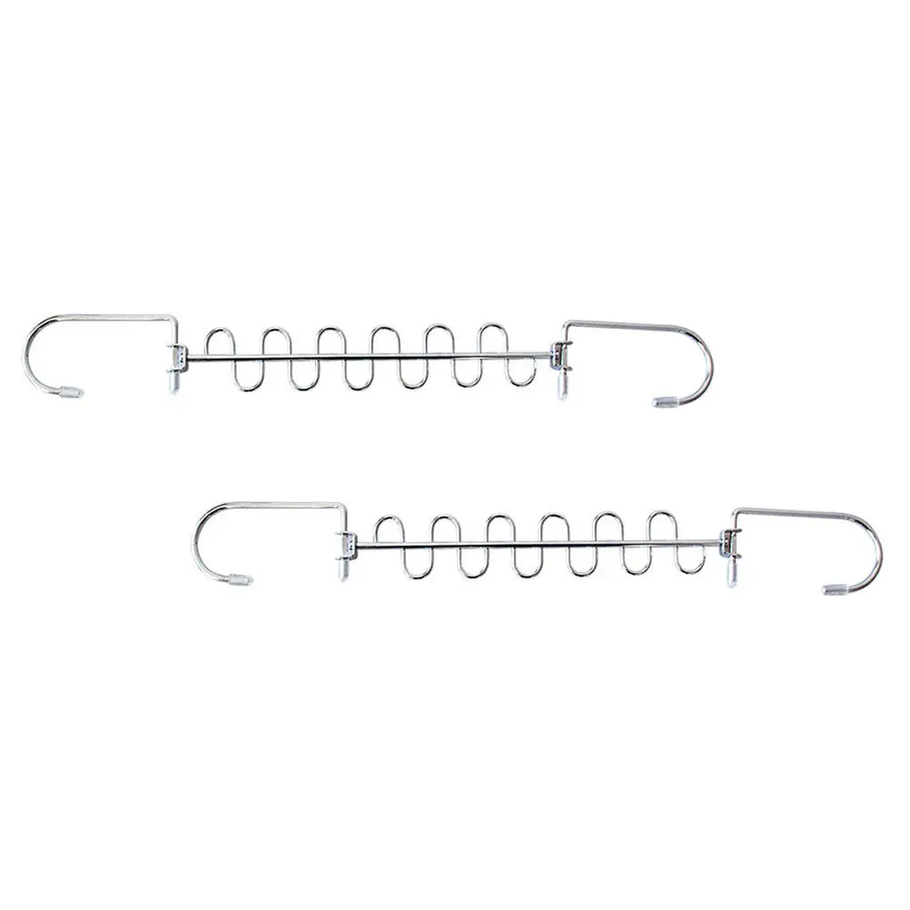 2Pcs Multifunctional Clothes Racks High Class Material Long Service Life Indoor Outdoor Drying Storage Convenient Multi-Hole