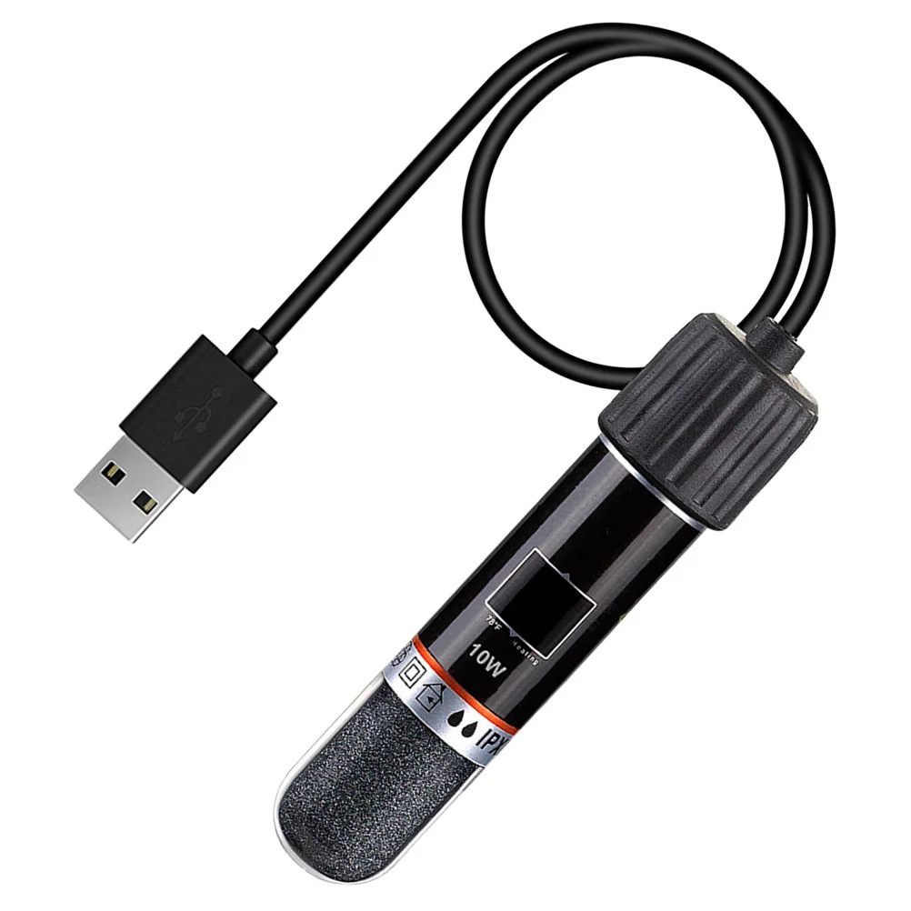 

Fish Tank Heater Bowl Aquarium Controller USB Mini Water Betta Heating Rod Small Heaters