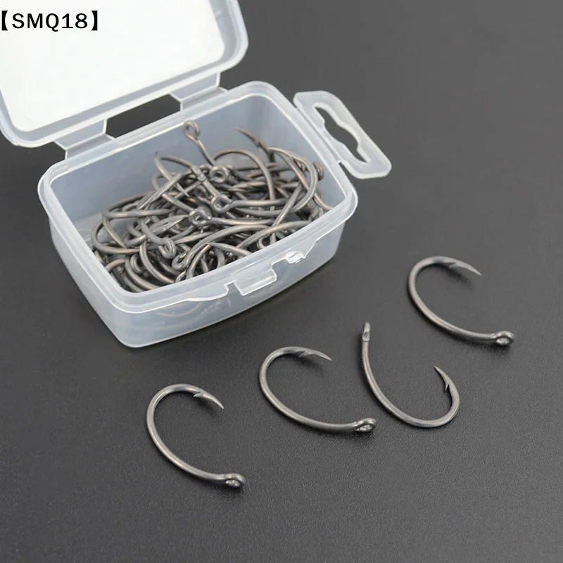 صناديق هيريسي تحتوي على 50 قطع - مراجعة Fishing Hook Box وسعره