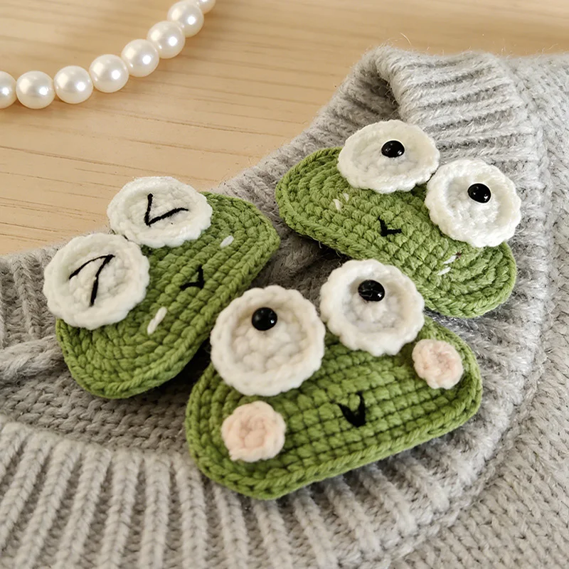 

Customizable Frog Hair Clips Green/Blue/Black/White/Red/Custom Color Women's Barrette Clip for Hair