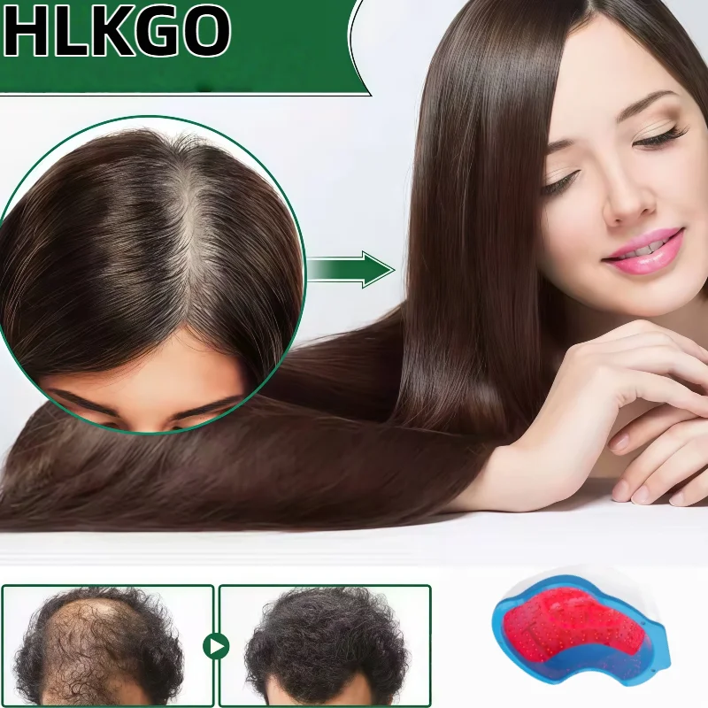 80Pcs Red Light Therapy Hat 665nm, Near-infrared Hair Growth Cap for Reducing Oiliness and Strengthening Roots