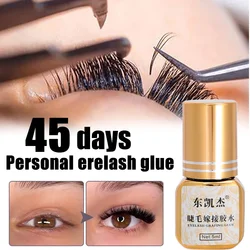 5ml Eyelashes Extension Glue Long Lasting Grafting Lashes Glue Quick Drying Adhesive Black White No Irritant Eyelash Glue Makeup