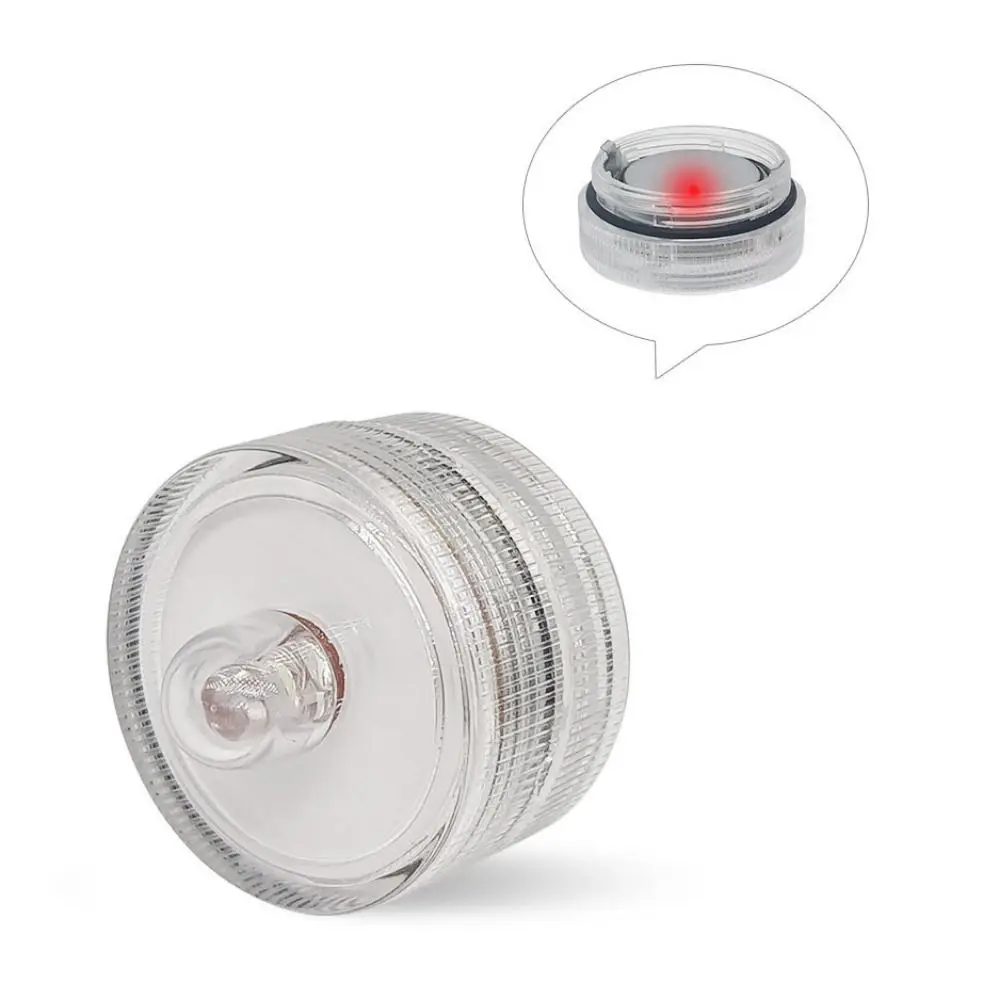 Mini Fish Tank Candle Lamp Decorative Waterproof Underwater LED Candle Lamp Plastic Multicolor Submersible Mini LED Lights