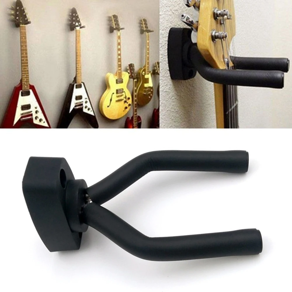 Guitar Wall Hook Instrument Display Guitars Metal Sponge Stand Hangers Holder Mount Ukulele Violin Bracket Guitare Accessories