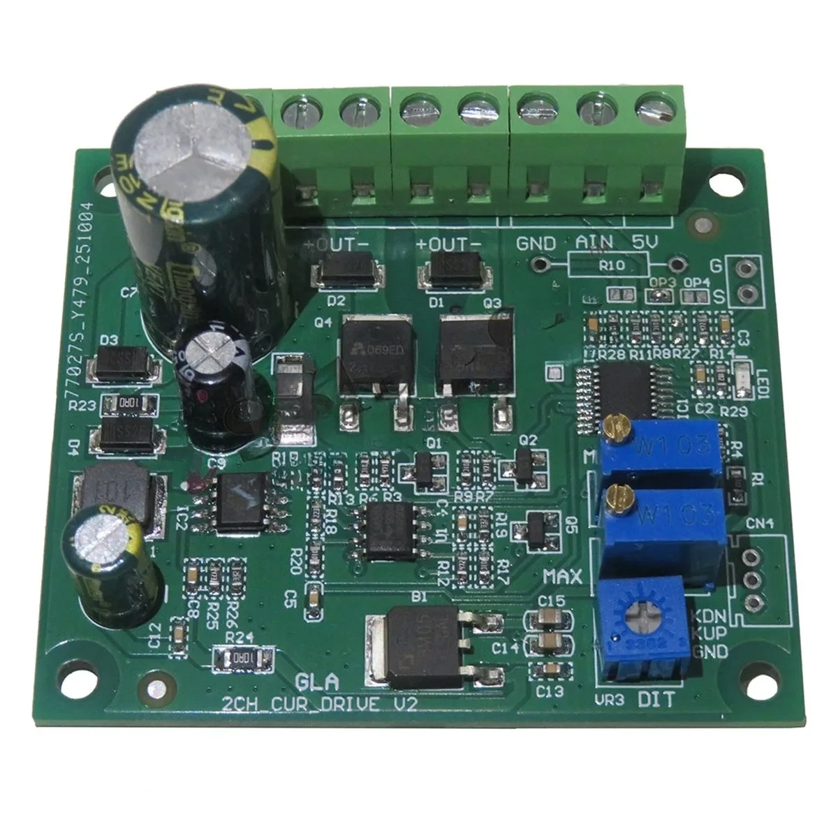 Single / Dual Channel Proportional Valve Controller Amplifier Driver Board