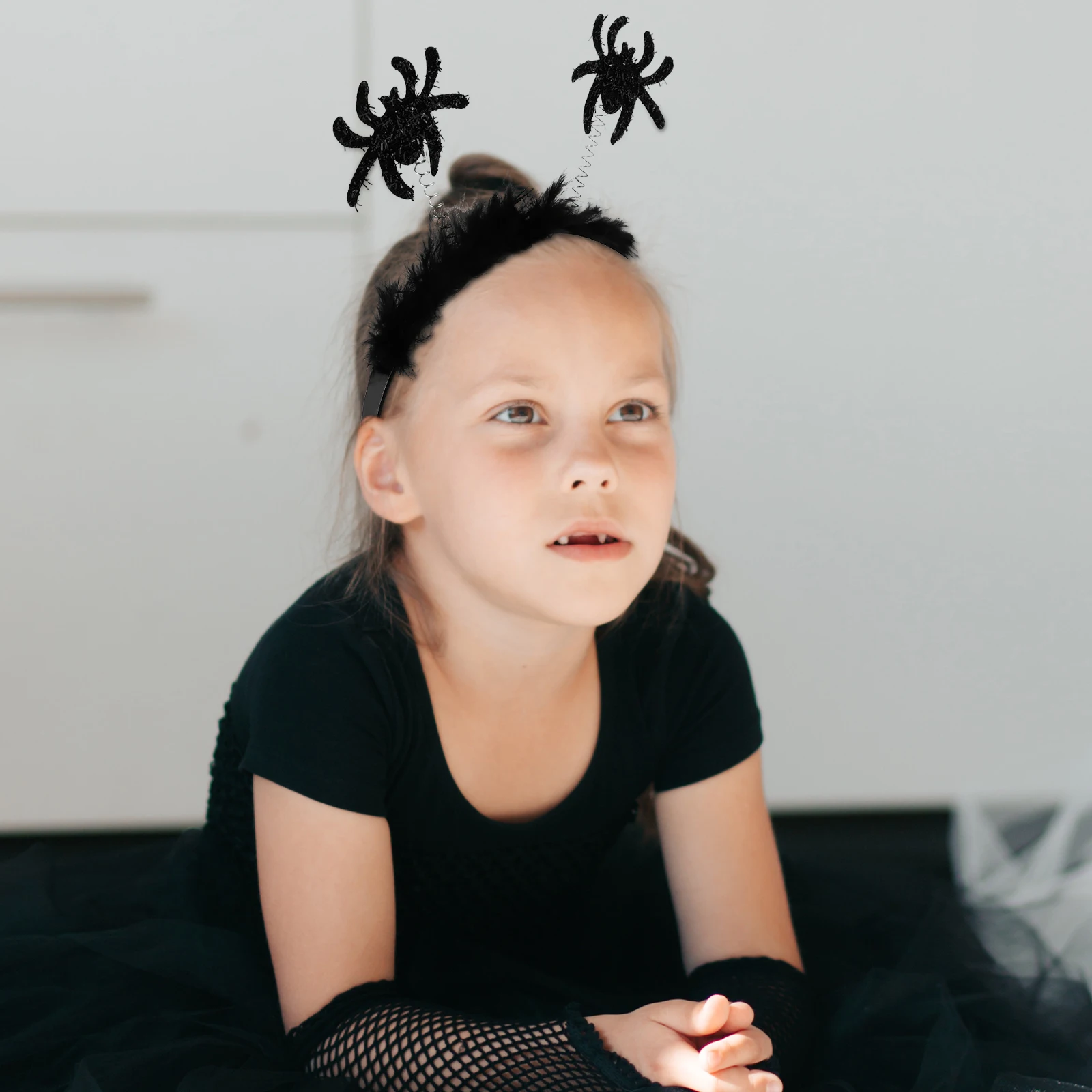 

3pcs Halloween Hair Accessories Black Costume Headband Party Decorations Cosplay Headdress Festival Hair Hoops Halloween Theme