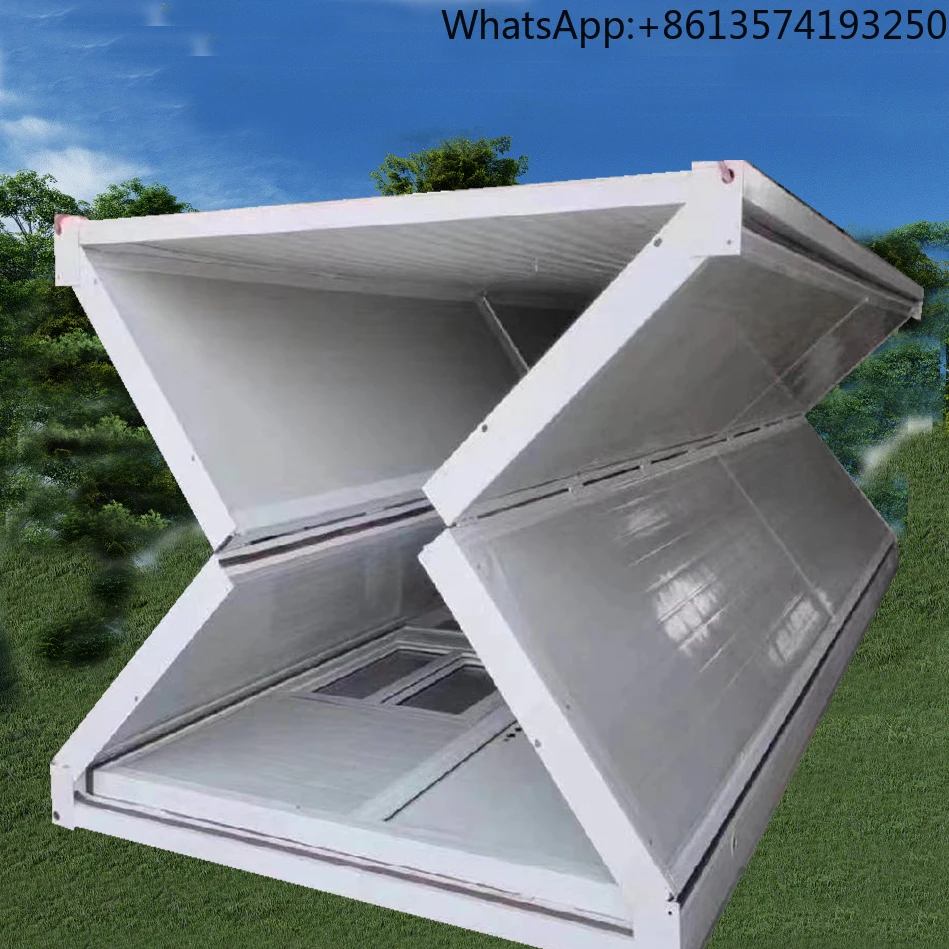 Almacén plegable, casa pequeña, Casa prefabricada Modular de 20 pies, Casa barata móvil, contenedor expandible prefabricado portátil Casa