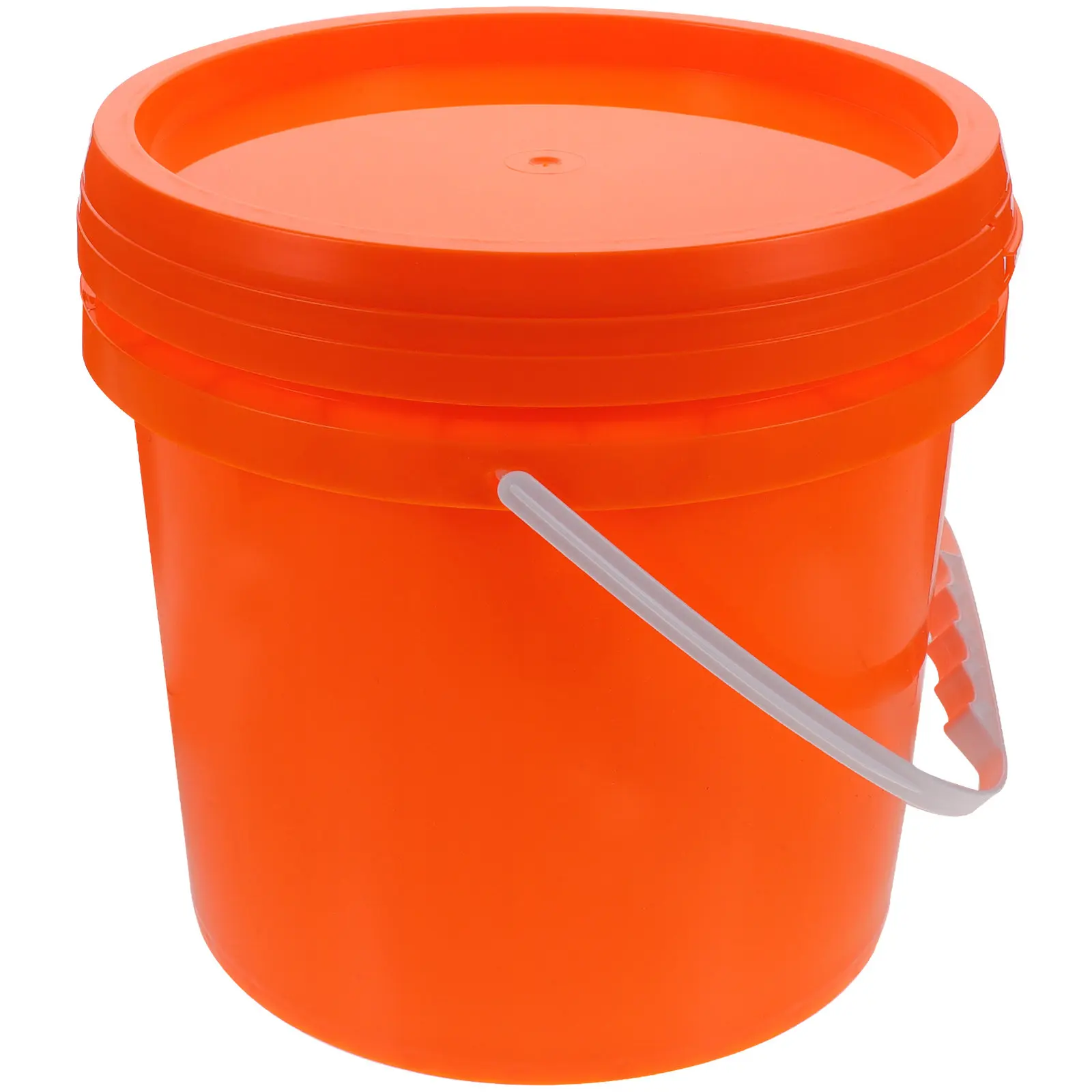 Food Grade Sealed Paint Bucket Heavy Duty Plastic Painting Container with Ergonomic Handle Airtight Lid for Paint Storage