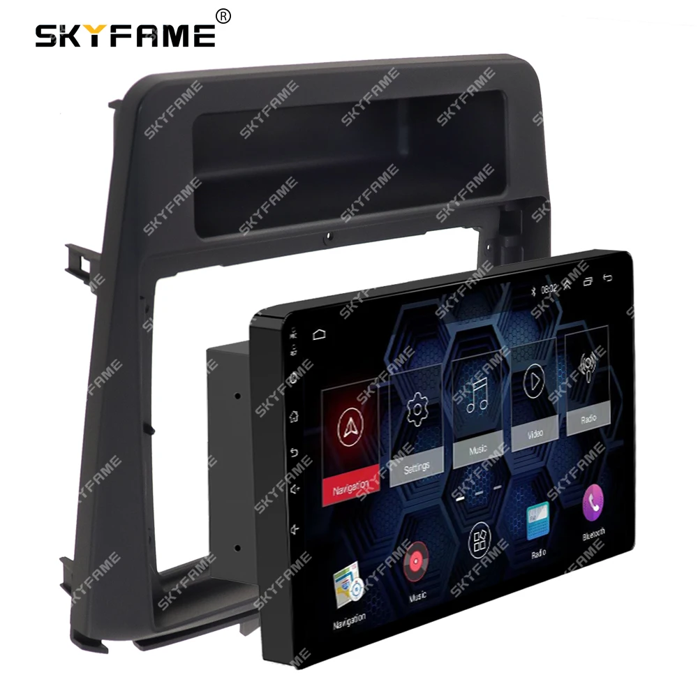 SKYFAME إطار السيارة فآسيا محول أندرويد راديو داش تركيب لوحة عدة لشركة هيونداي إلنترا سيليستا