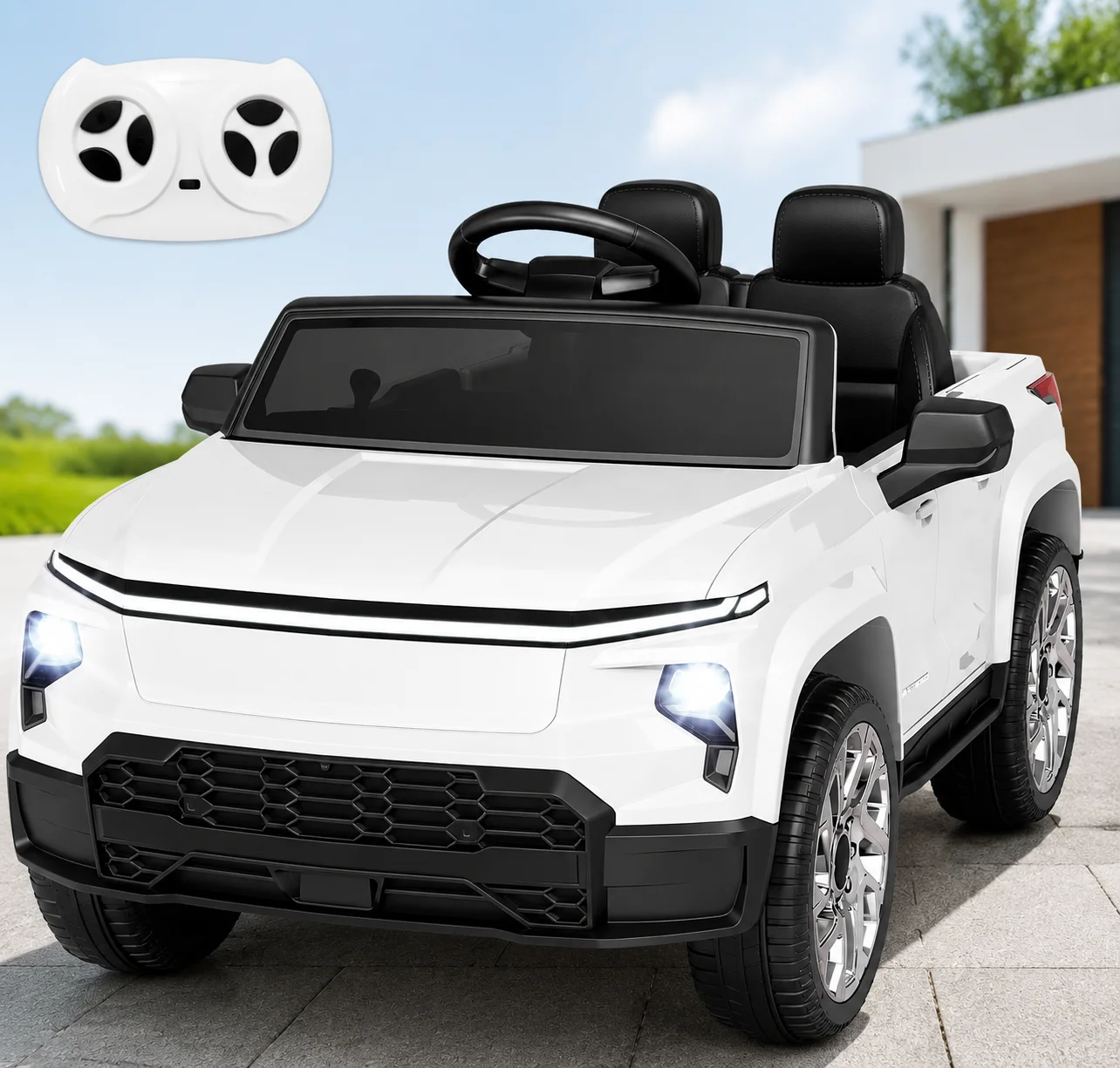 Kids Toys Electric Car - 24V Ride On Toys, Licensed Chevrolet