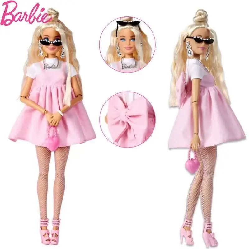 

Кукла Барби, роскошная модная серия в форме сердца, подвижные суставы, игровой домик, платье, игрушка для девочек, подарок