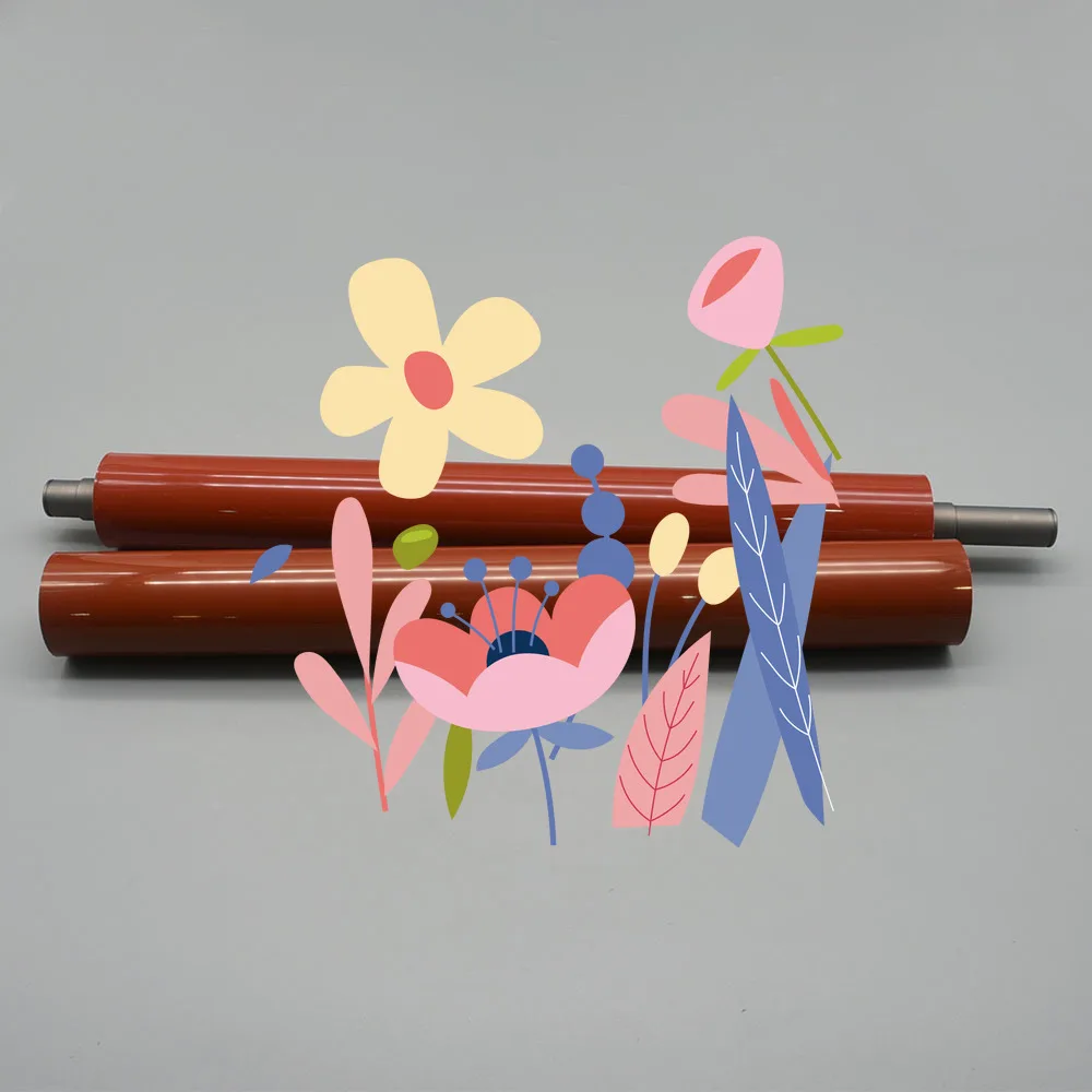 1set C754 Fuser Film Lower Pressure Roller Konica Minolta Bizhub C654 C754 758 808 C558 C658 C554