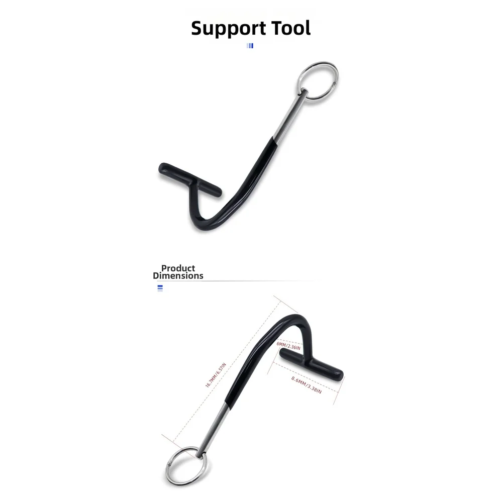 Hook Accessory Kit Dent Repair Tool For Effective Dent Removal Stable Dent Repair Kit Tool Hand Tool Set Rotating Joint Design