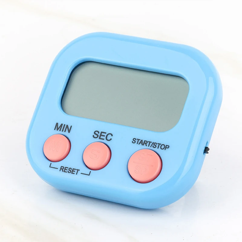 Timing Cook Friendly Alarm Clock Counter with Stand Digital Kitchen Timer for 99 Minutes Cooking Countdown with Magnetic Tool