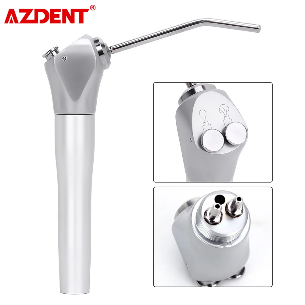 AZDENT Dental Air Water 3 Way Syringe with 2 Nozzles