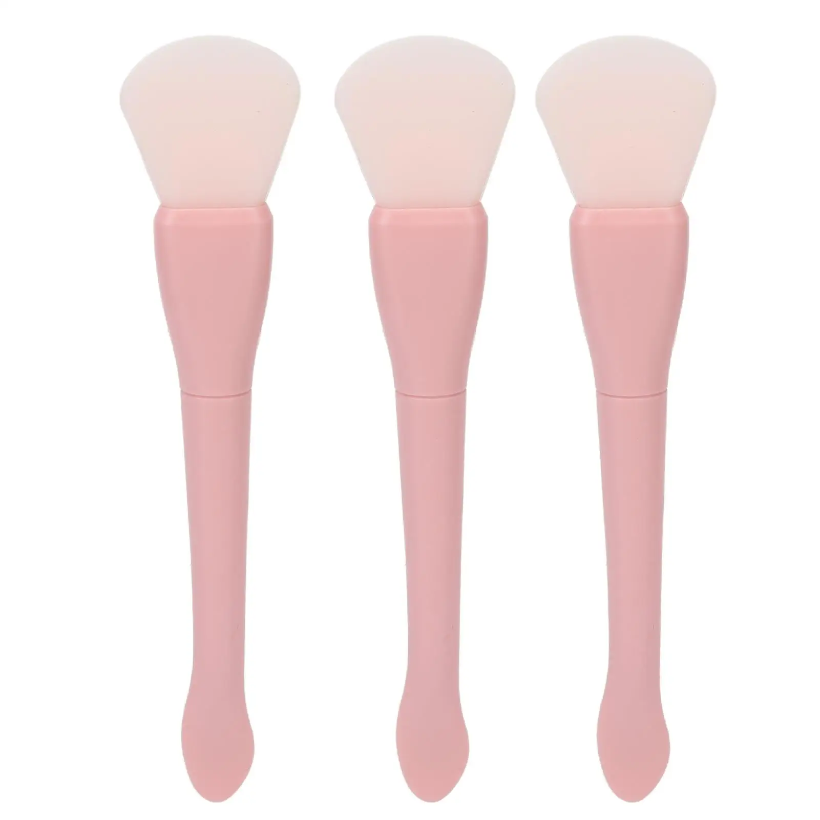 Dual Head Face Mask Applicator Ergonomic Design, Soft Bristles Lightweight & Flexible for modeling Masks