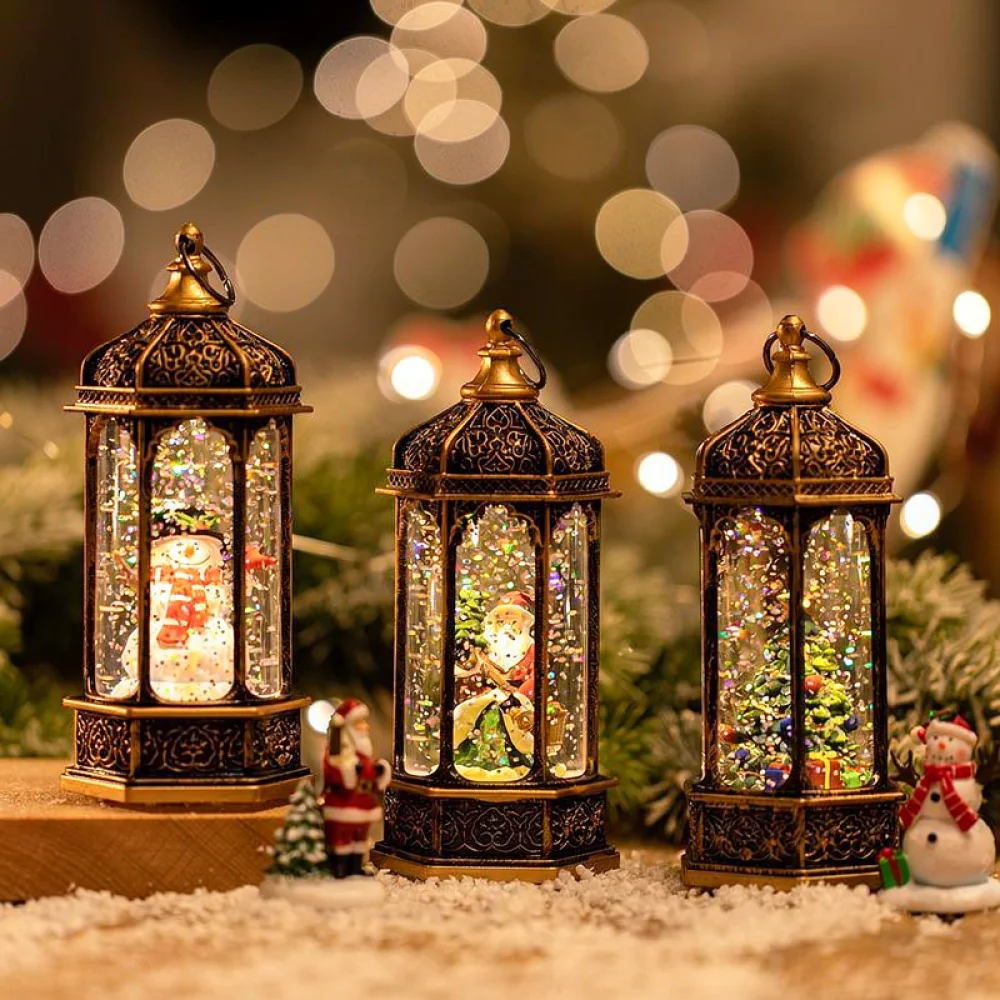 축제 분위기의 크리스마스 전화 부스 장식, 물결 모양  - Lighting Home Decor Ideas 리뷰 및 가격