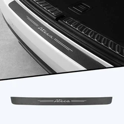 1pc Car Trunk Decorative Protective Stickers Bumper Decoration Modification For SEAT ATECA Accessories