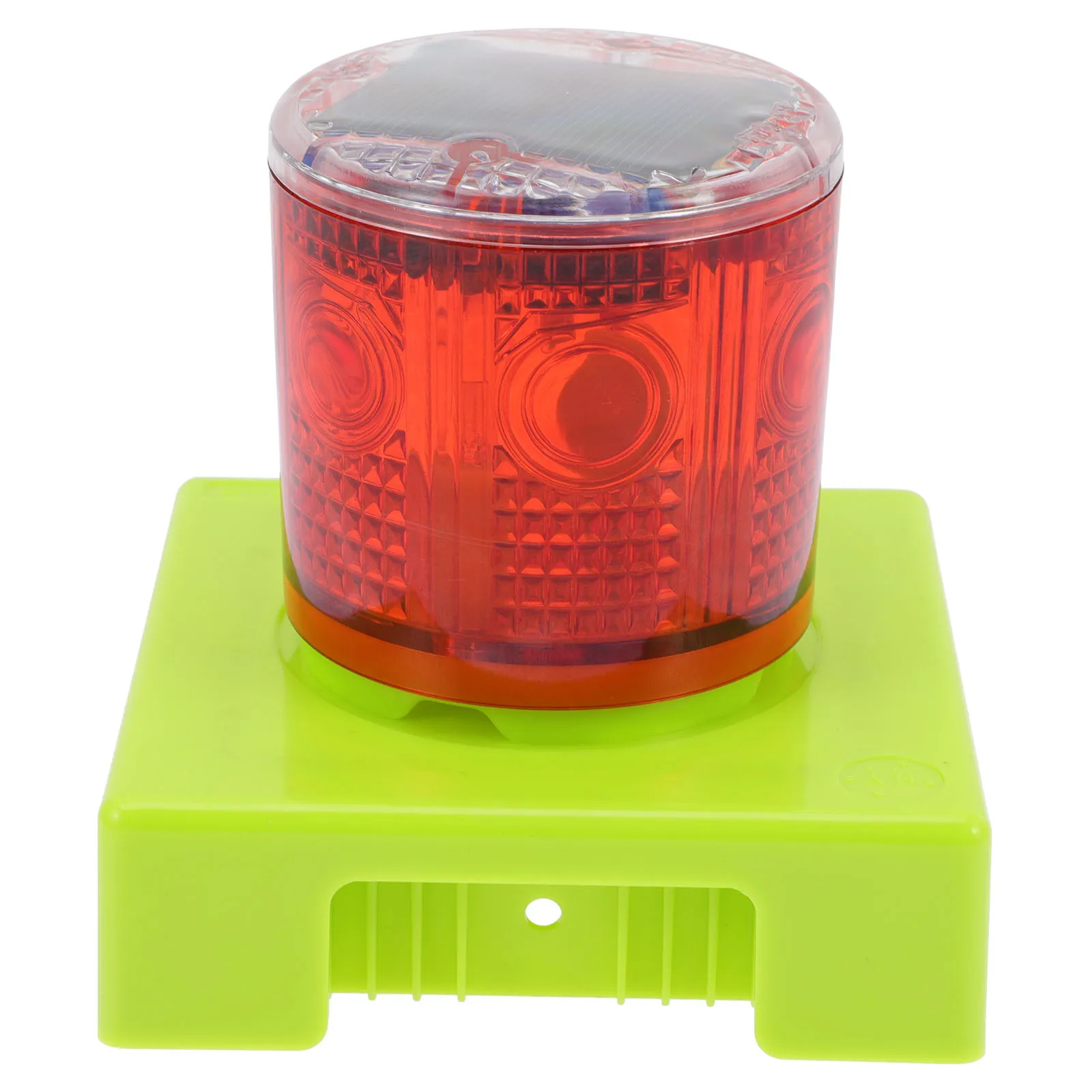 

Solar Strobe Warning Light Traffic Construction Emergency Flashing Lights Night Large Capacity Solar Powered Street