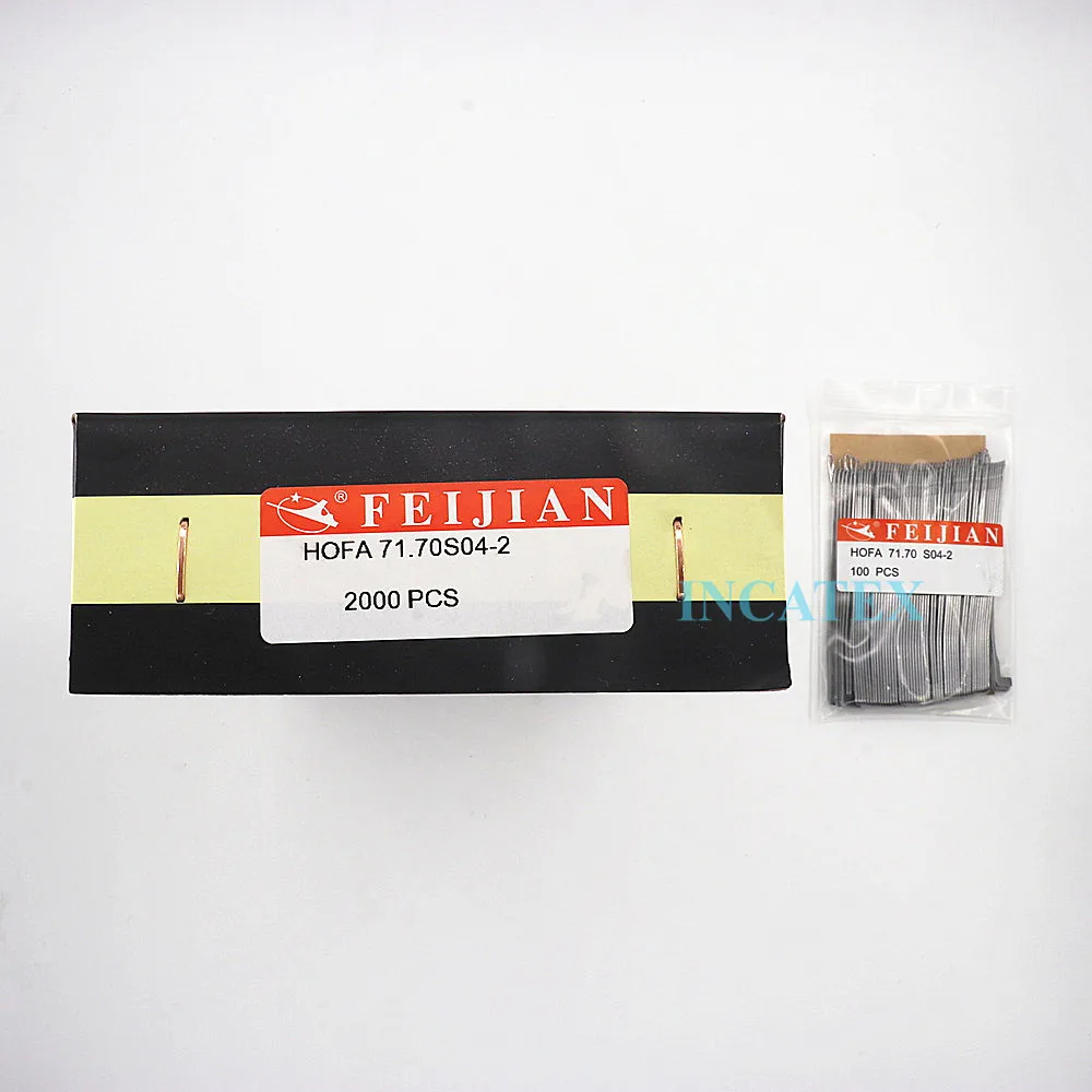 

2000 Pcs Genuine Feijian Knitting Needle HOFA 71.70S04-2 For Sock Knitting Machine