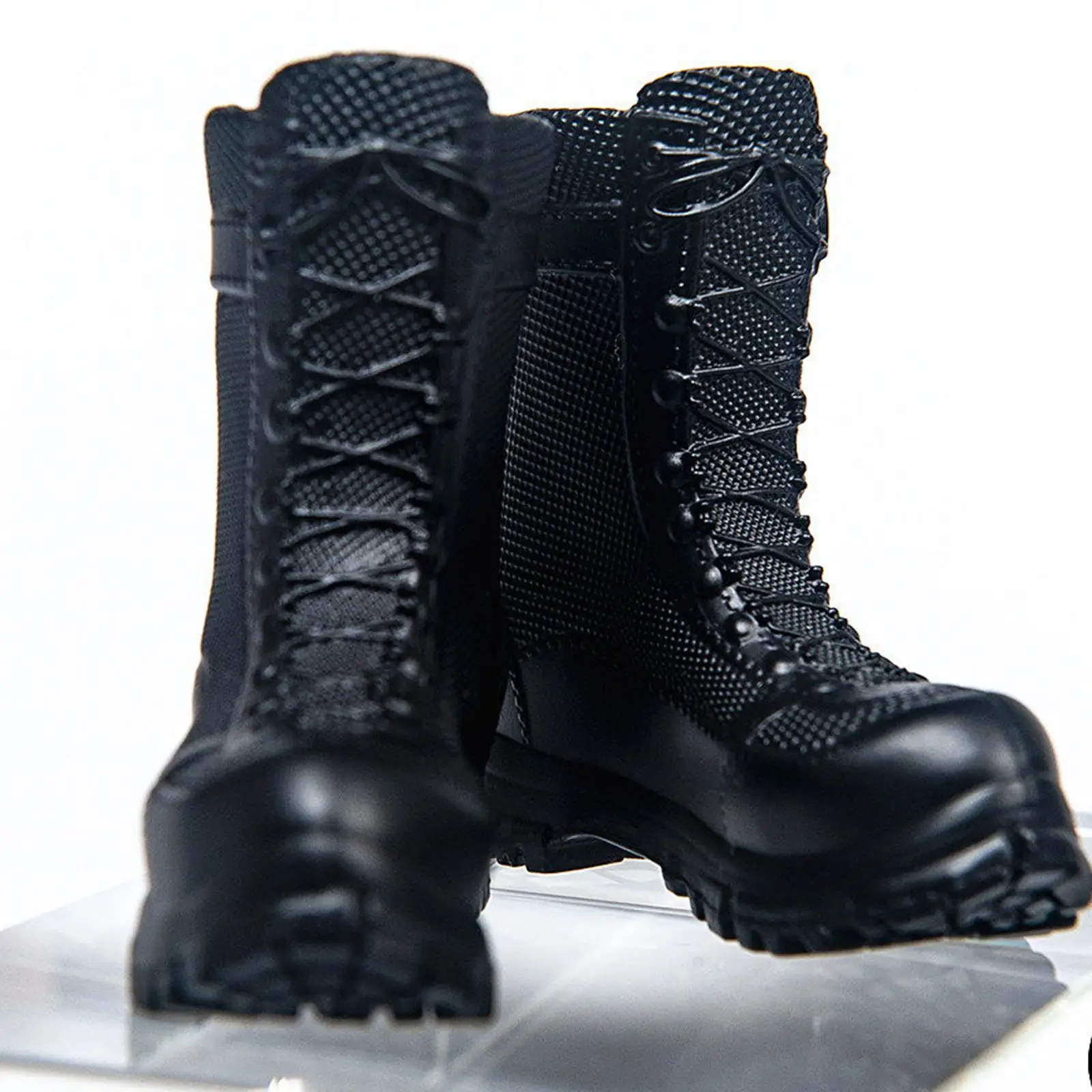 Botas de Ação para Soldado em Escala 1/6, Estilosas, Acessórios de Fantasia para Mini Bonecos, Modelos Miniatura para Brinquedos de Figuras Masculinas de 12 Polegadas