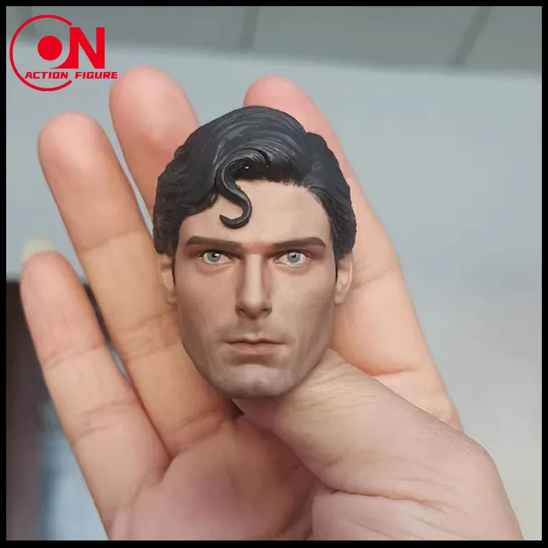 1/6 Christopher Reeve Head Sculpt Carving Modell für 12 "männliche Soldat Action figur Körper puppen