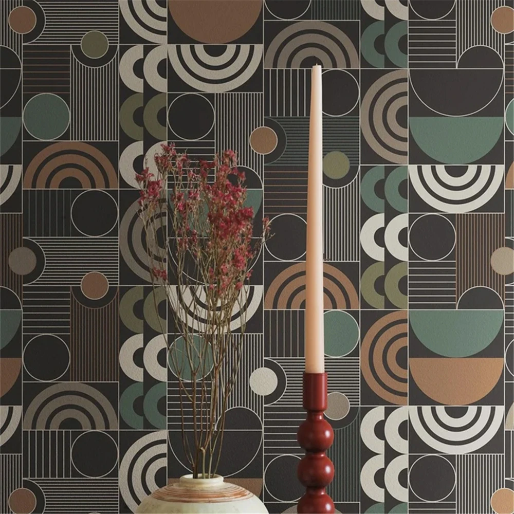 

custom Nordic Modern 3D White geometric Photo Wallpaper for Walls Mural Abstract stickers Wall Paper Bedroom home decoration