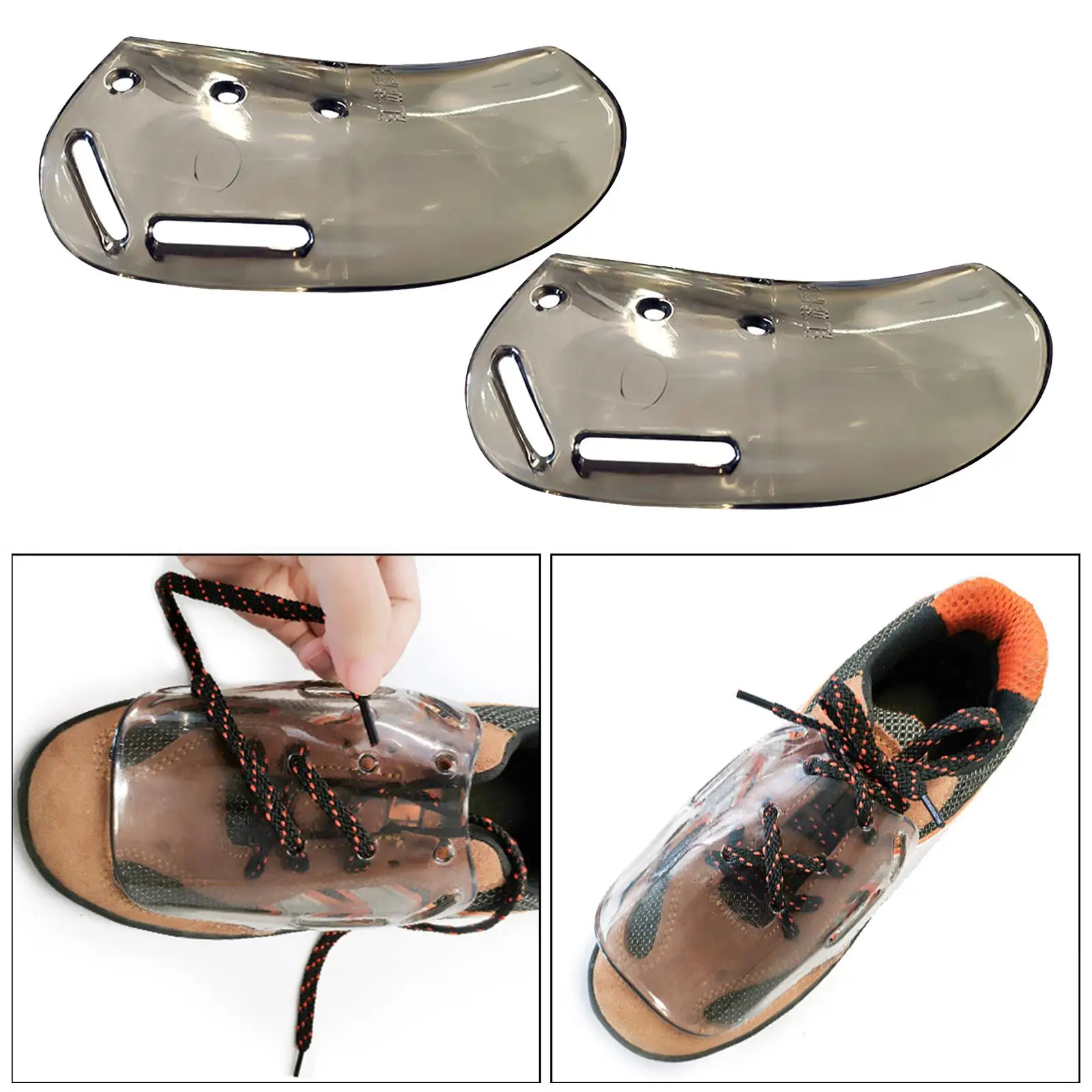 2 Pieces External Metatarsal Fireproof for Falling Objects Men Women