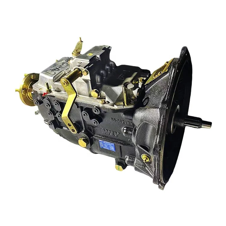 Heavy Duty Cast Iron Housing Advanced Synchromesh Design Smooth Shifting Comfort Truck Gearbox Transmission