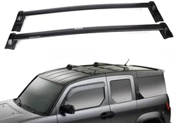 2Pcs Fits for Honda Element 2003-2011  Roof Rail Rack Cross Bars Crossbars