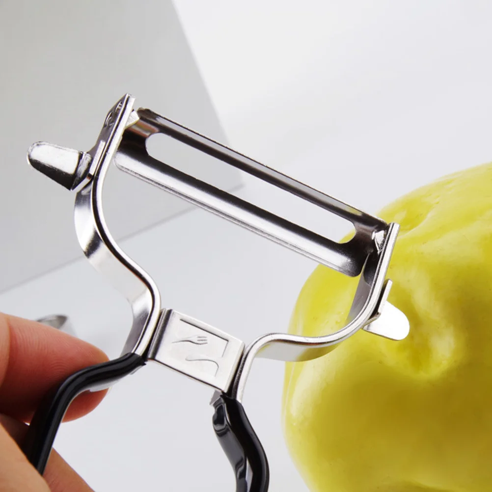 

Stainless Steel Peeler Vegetable Fruit Paring Tool With Julienne Blade Potato Peeler Kitchen Gadgets Rust Proof Wall Hook