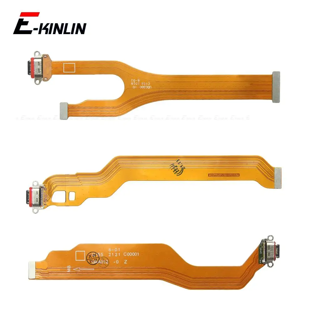 For OPPO Reno6 Reno5 K Reno4 F Z SE Pro Lite 5G 4G Charging Port Jack Board Charger USB Connector Dock Flex Cable
