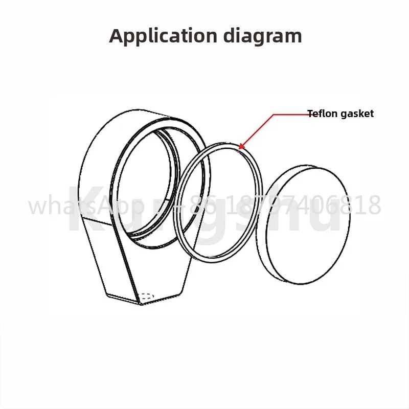 OMTSW series optical lens Teflon gasket \ lens sleeve gasket, ten pieces per piece